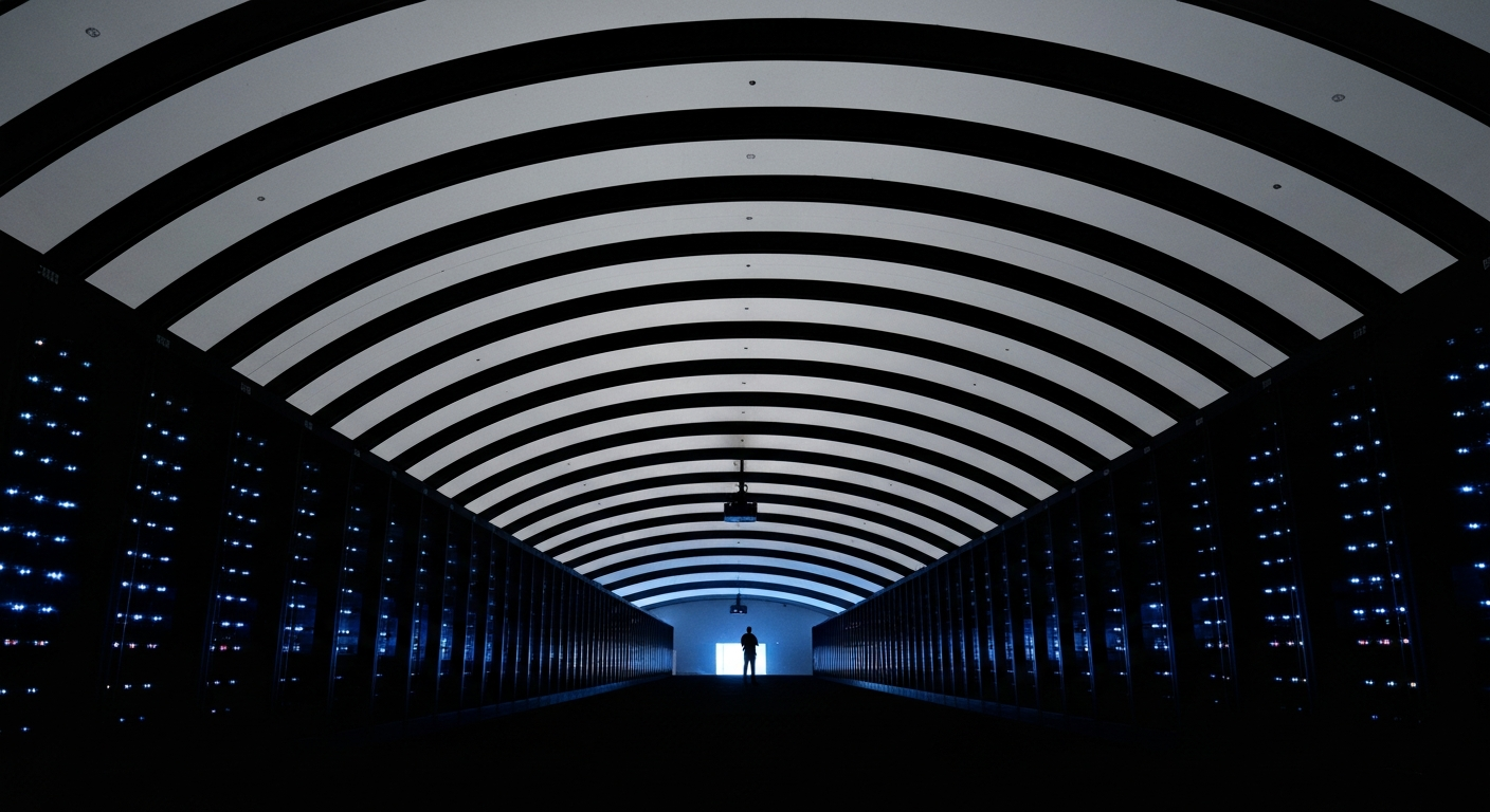 Interior of a projection dome