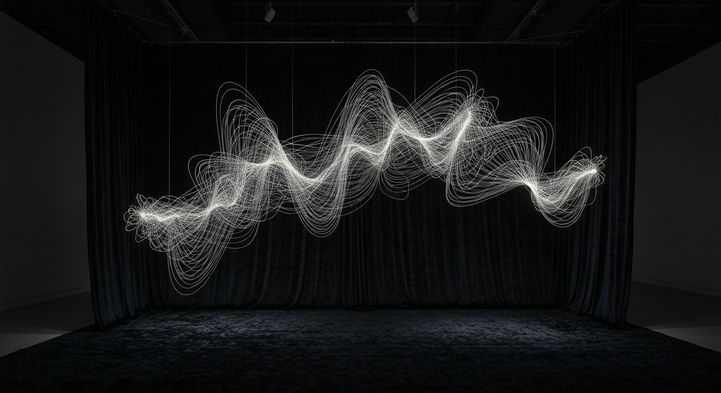 Real-time generative art installation