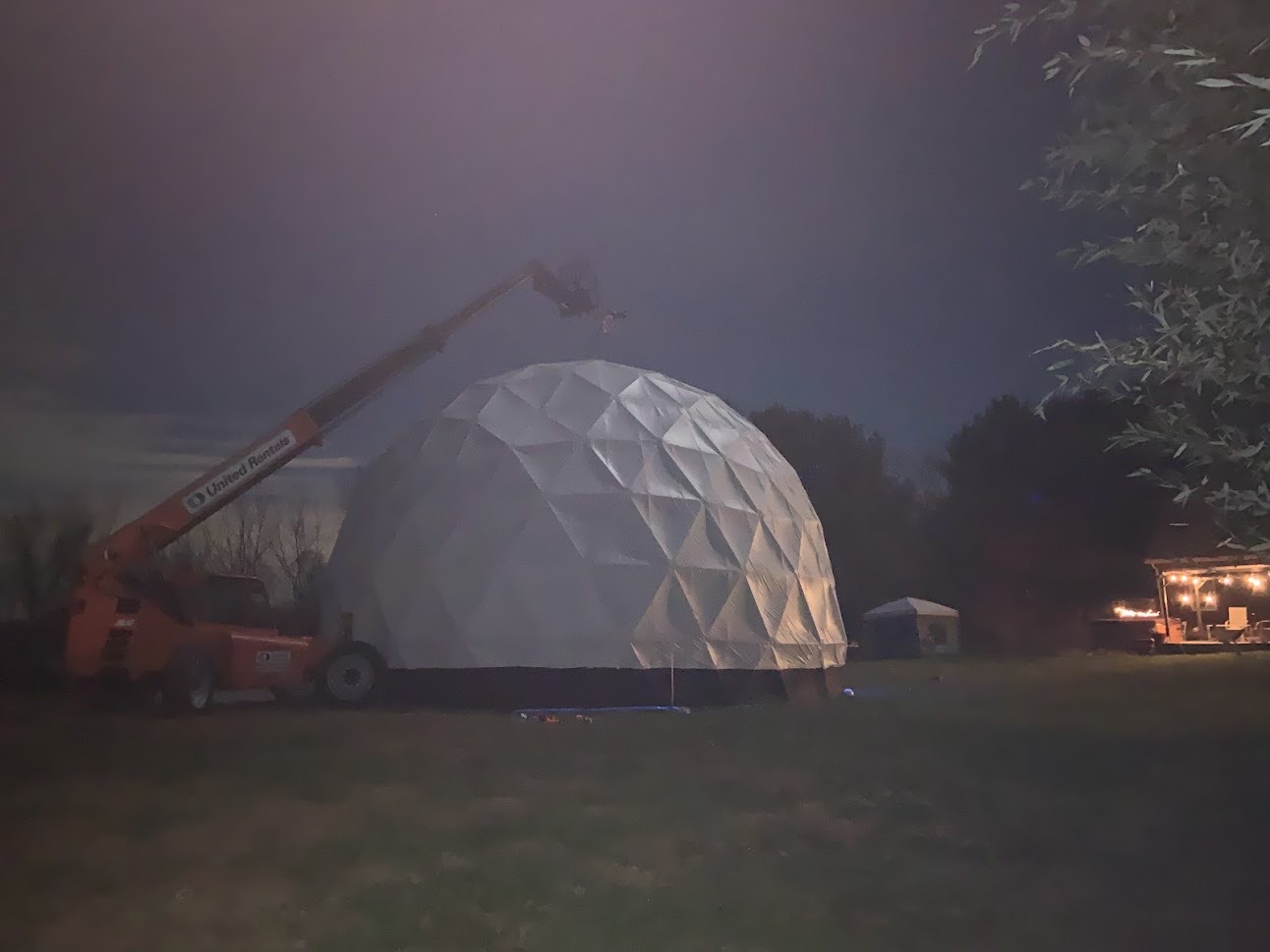 Aurora Dome interior