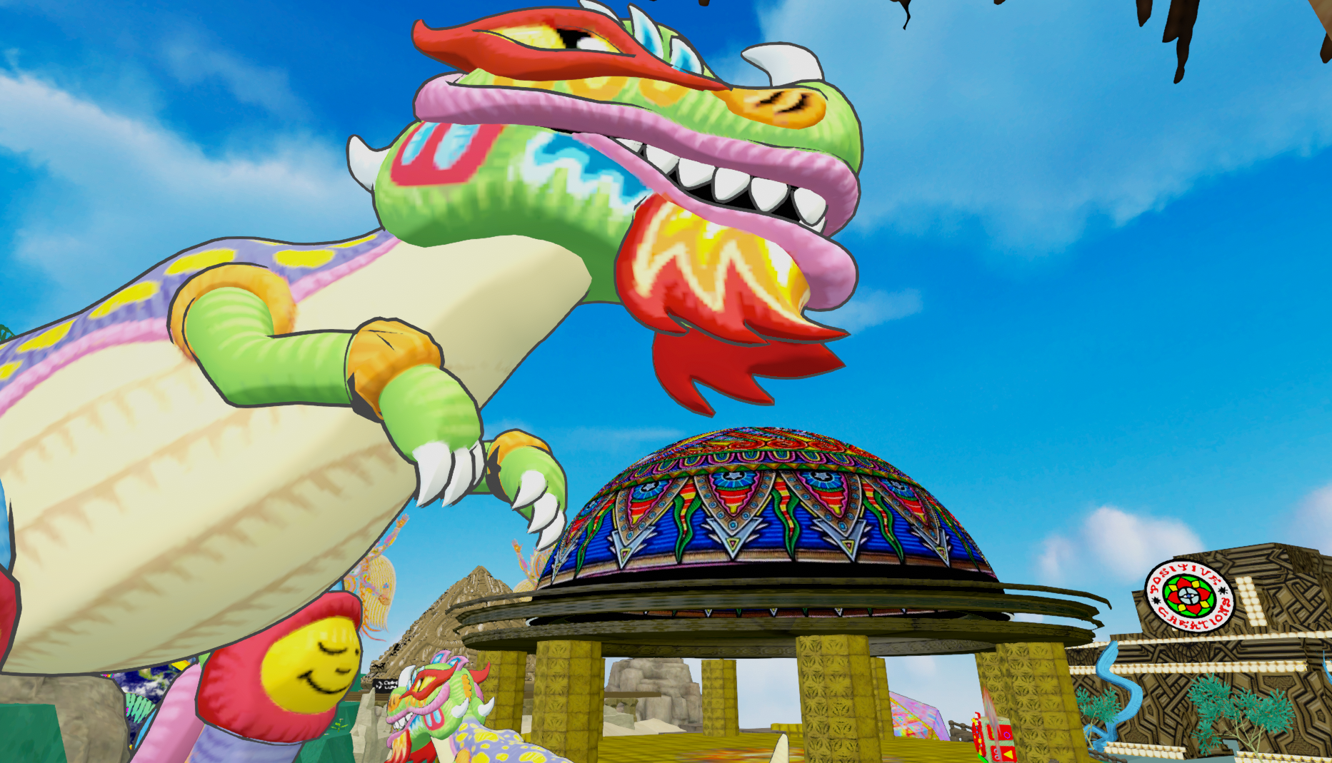 Chris Dyer VR dinosaur world