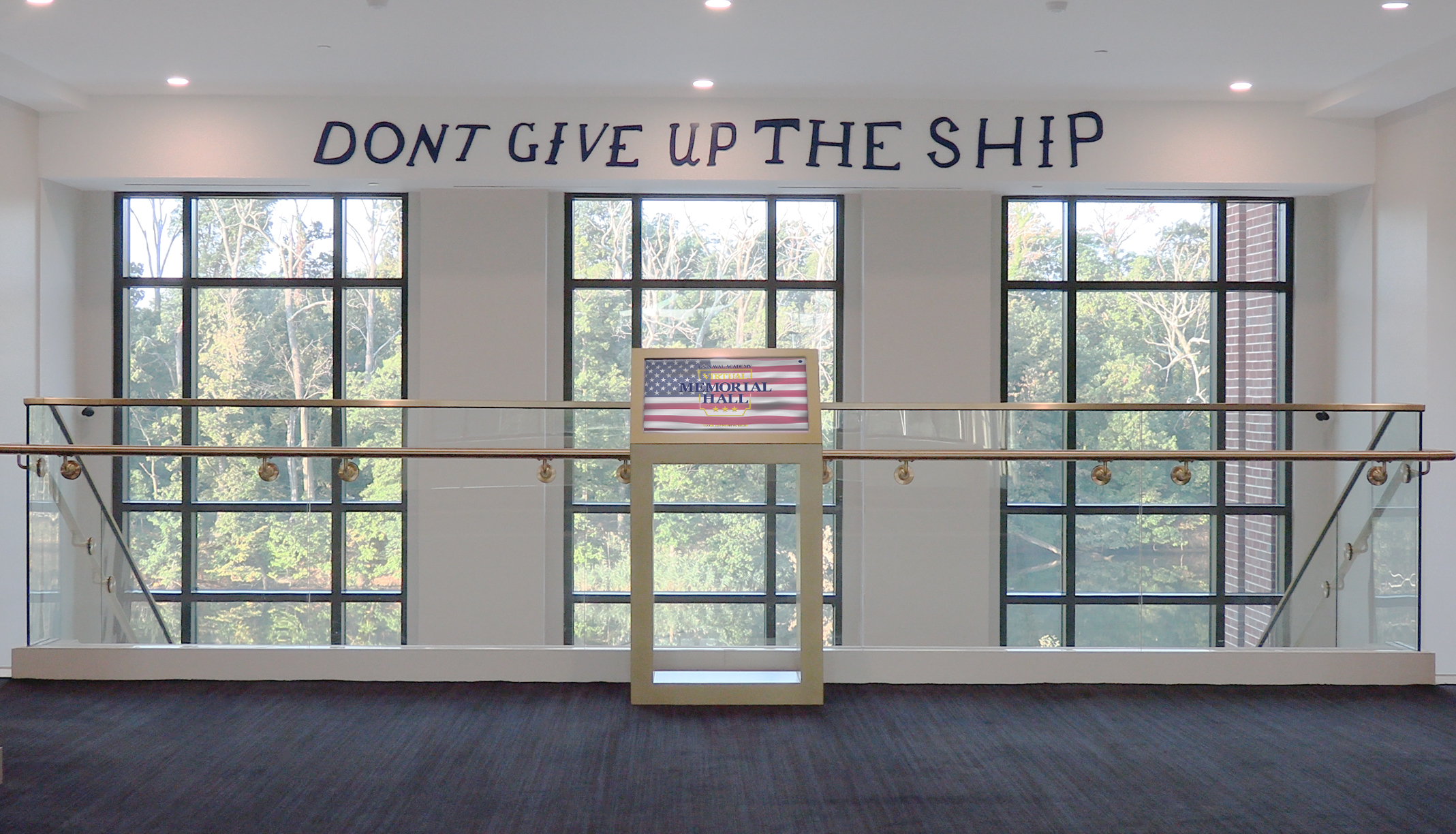 Virtual Memorial Hall kiosk